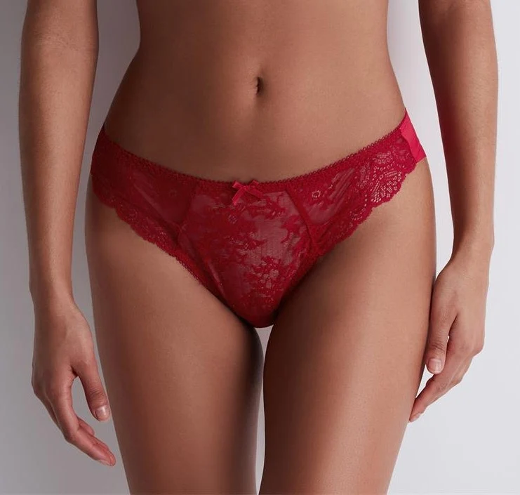 Aubade - Brazilian-Slip Danse Des Sens Unwiderstehliches Rot