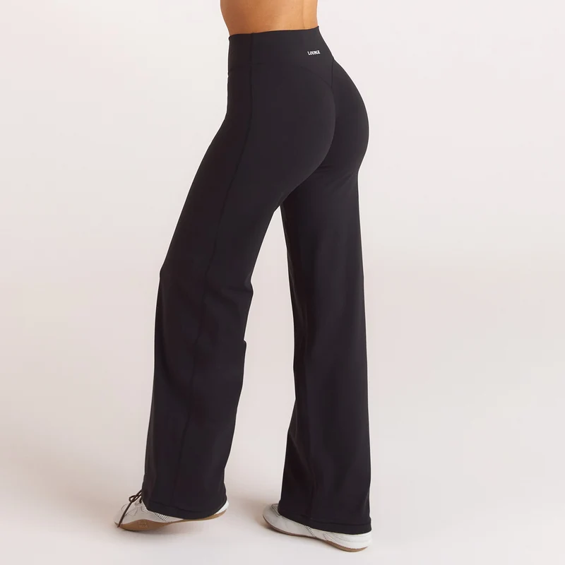 ContourSoft™ Gerade Leggings - Schwarz