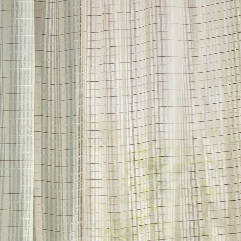 Gardinenstoff Threads - nature