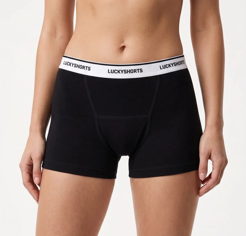 Period Underwear Vivid Black