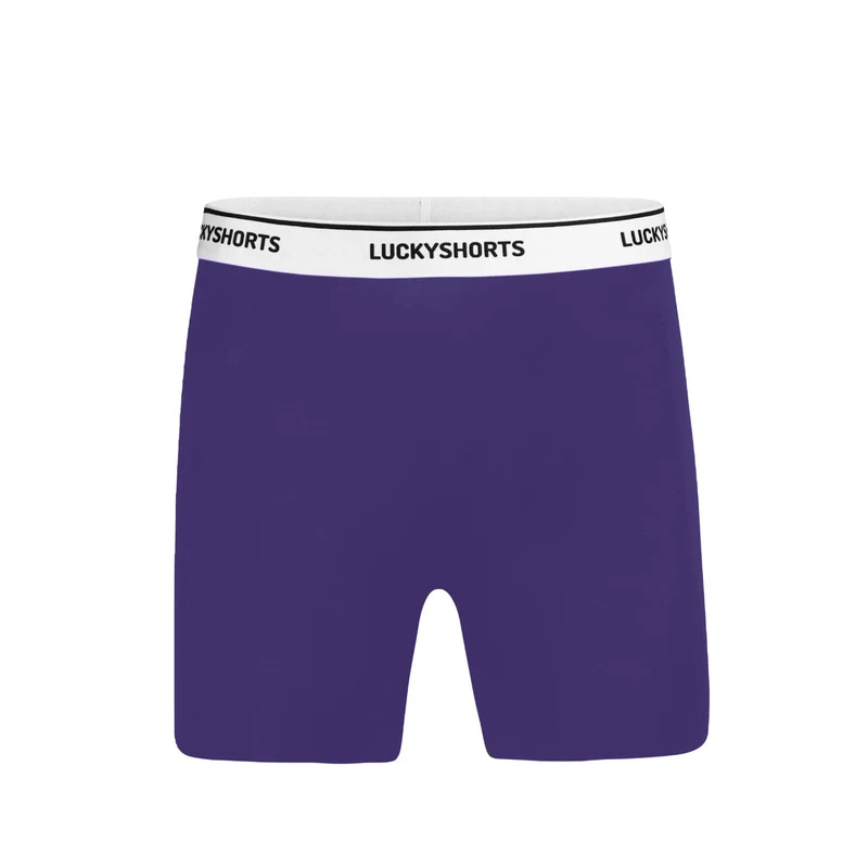 High Waisted Lucky Purple
