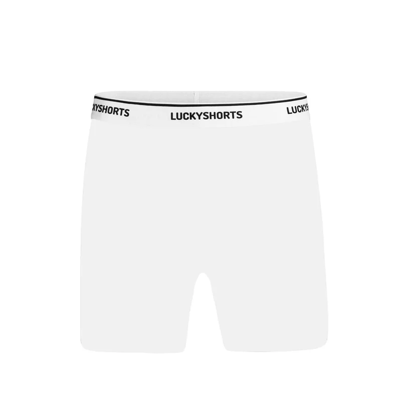 High Waisted Lucky White