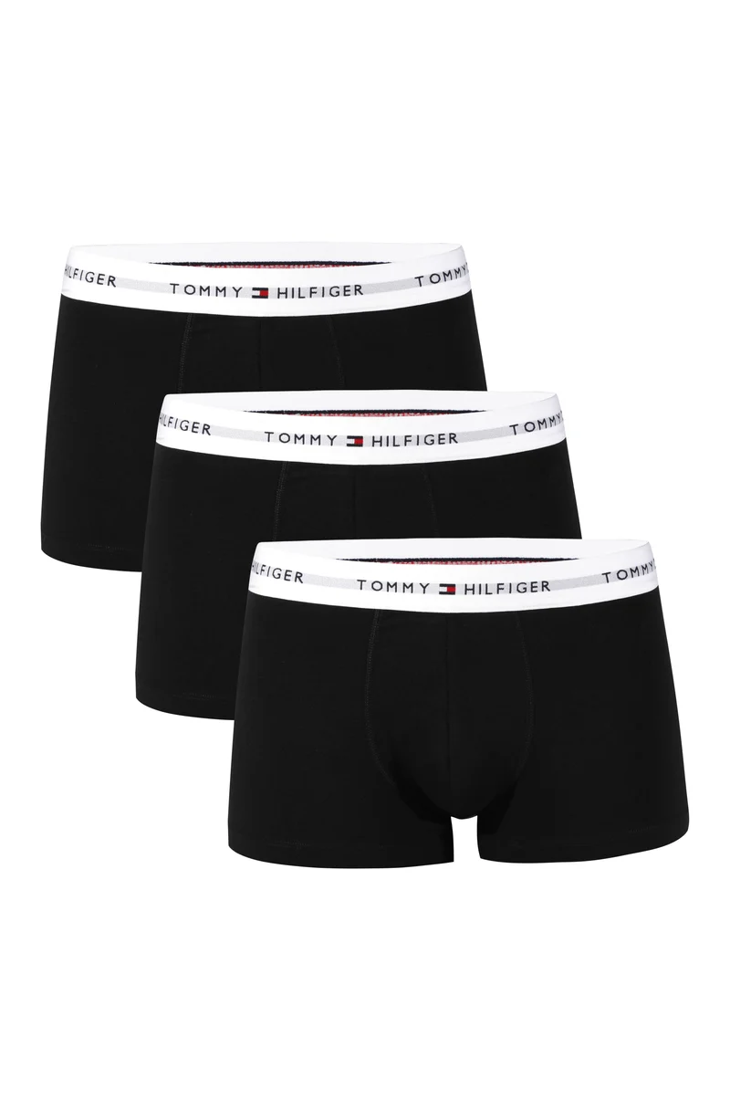 3er Pack TOMMY HILFIGER Boxershorts Low Rise Trunk Baumwolle UM0UM03752-0R8