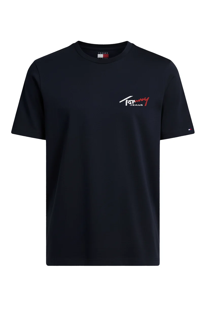 TOMMY HILFIGER T-Shirts Kurzarm Baumwolle TOMMY JEANS DM0DM22538 C1G Navy