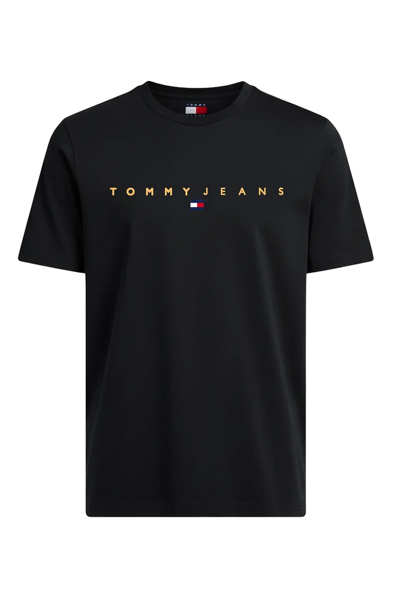 TOMMY HILFIGER T-Shirts Kurzarm Baumwolle TOMMY JEANS DM0DM20744 SEV Black
