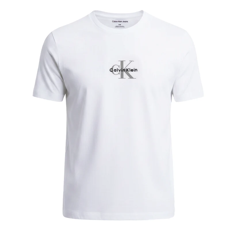 Calvin Klein T-Shirts Kurzarm Baumwolle CALVIN KLEIN JEANS LV04RB866G YAF Weiß