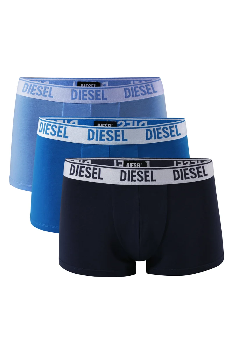 3er Pack DIESEL Boxershorts Cotton Stretch Trunk Baumwolle 00SAB2 UMBX 0SFAC