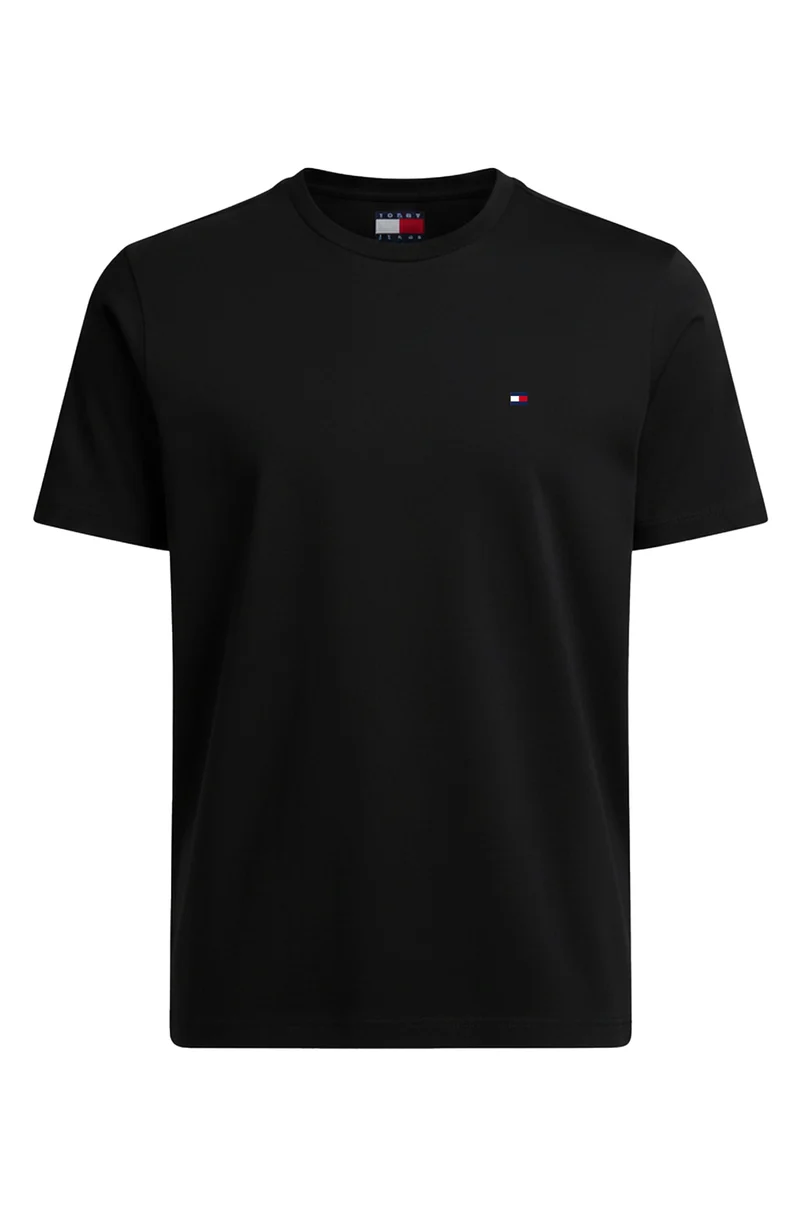 TOMMY HILFIGER T-Shirts Kurzarm Baumwolle TOMMY JEANS DM0DM04411 078 Schwarz