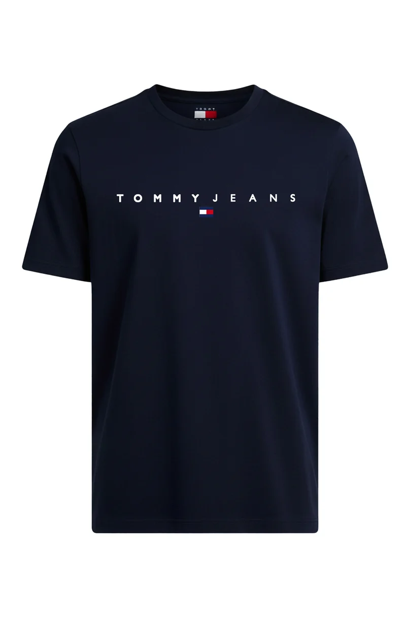 TOMMY HILFIGER T-Shirts Kurzarm Baumwolle TOMMY JEANS DM0DM20744 C1G Navy