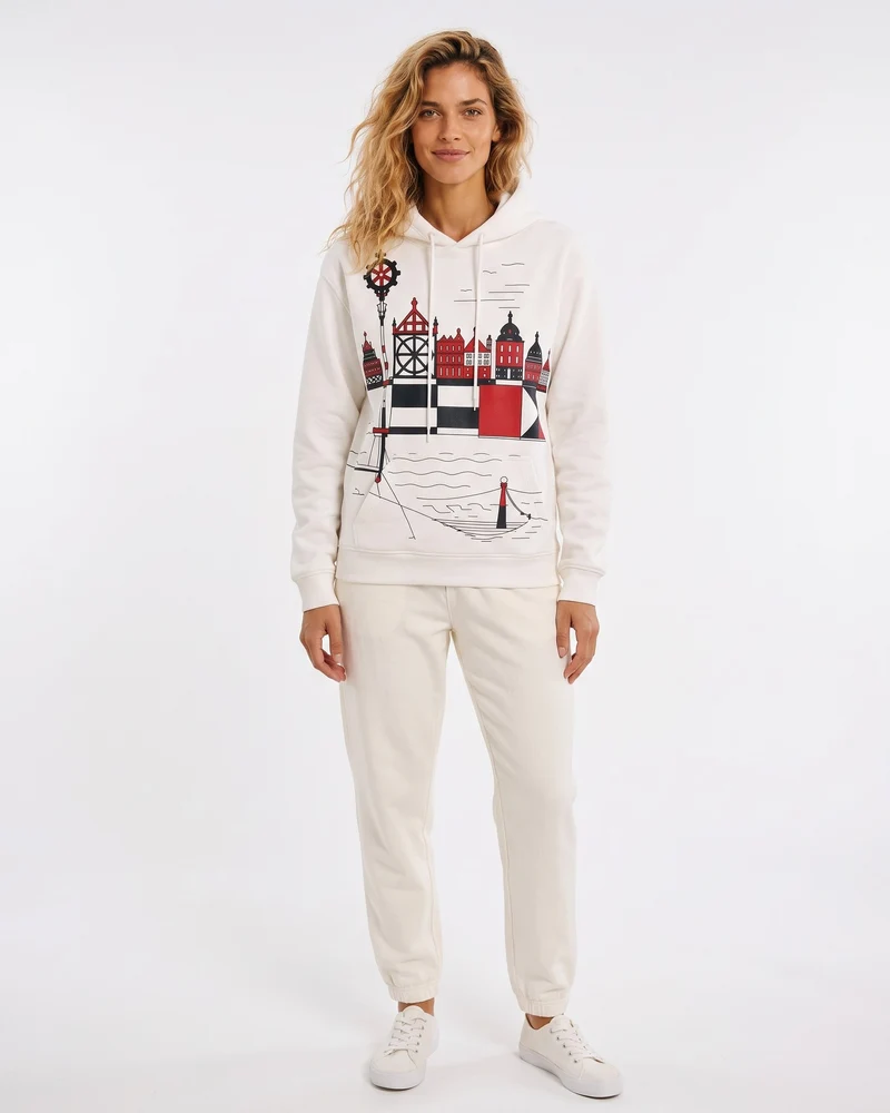 HARBOR – Nida Print Unisex Hoodie