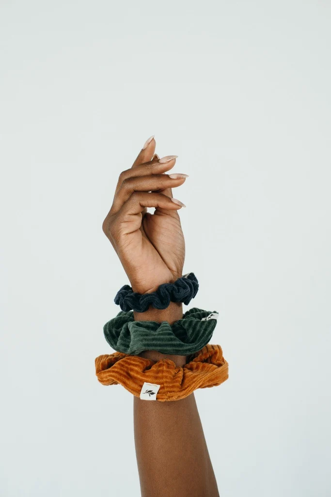 Scrunchie aus Restmaterial