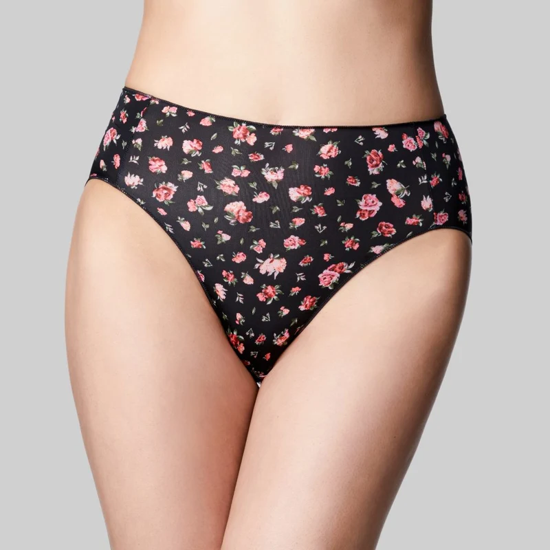 Classic Hi Cut Brief - Rosebud
