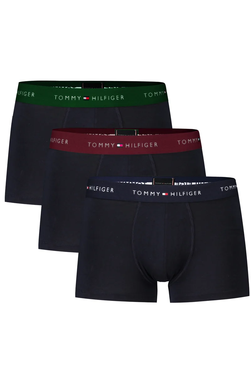 TOMMY HILFIGER 3er Pack Boxershorts Baumwolle Elasthan UM0UM02763_BL0SS