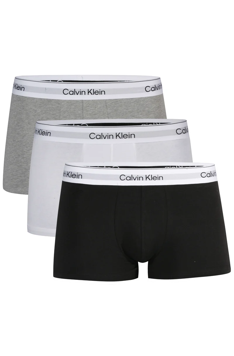 Calvin Klein 3er Pack Strecht Baumwolle Low Rise Boxer LV-389-GRMP1
