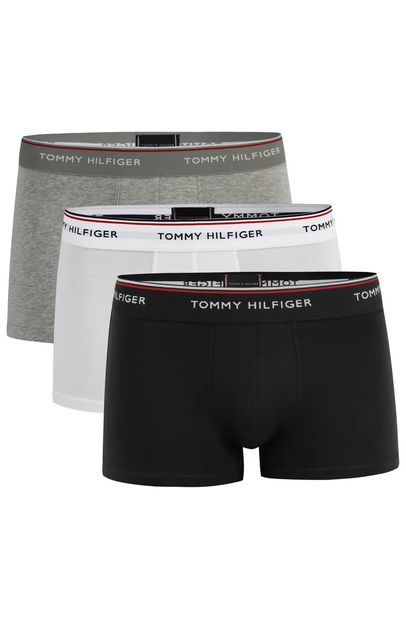 TOMMY HILFIGER 3er Pack Boxershorts Cotton Stretch Baumwolle Elasthan 1U-842-004