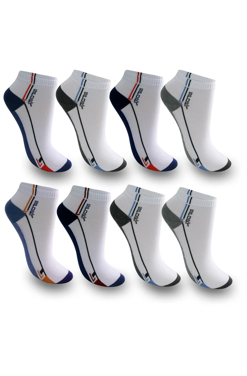 Sneaker Sport Socken Freizeit Socken Baumwolle Socken Kurzsocken YS4076
