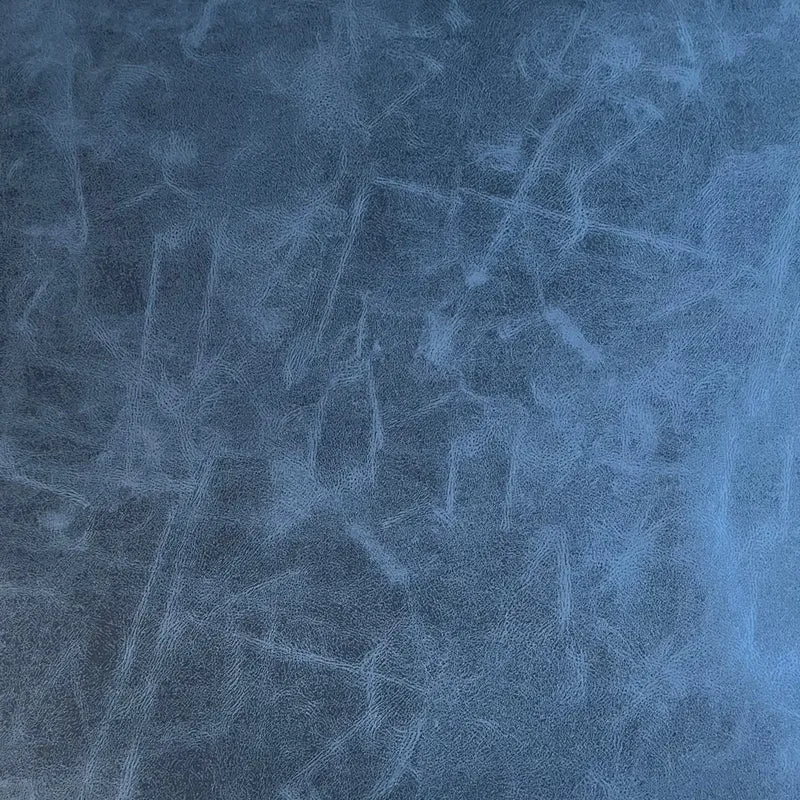Lederfaserstoff - blau