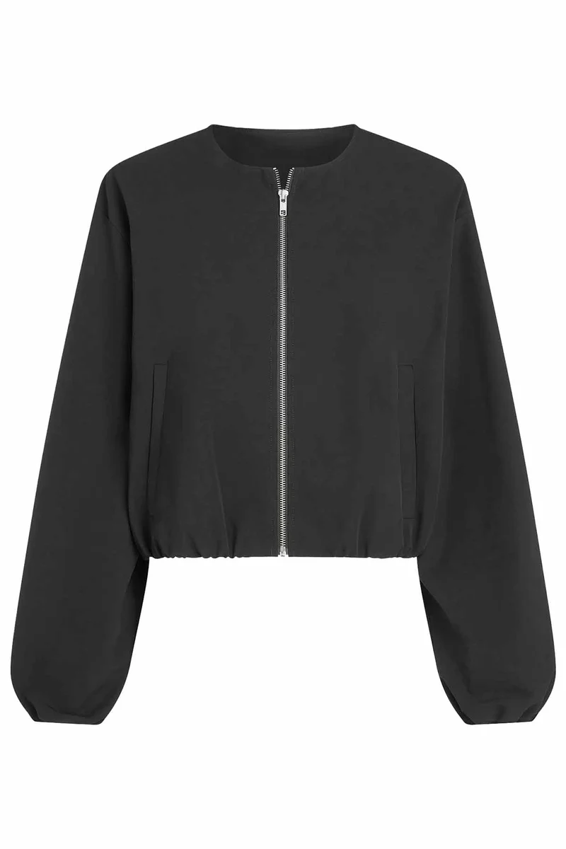 Penn & Ink N.Y Damen Zip-Jacke Antra
