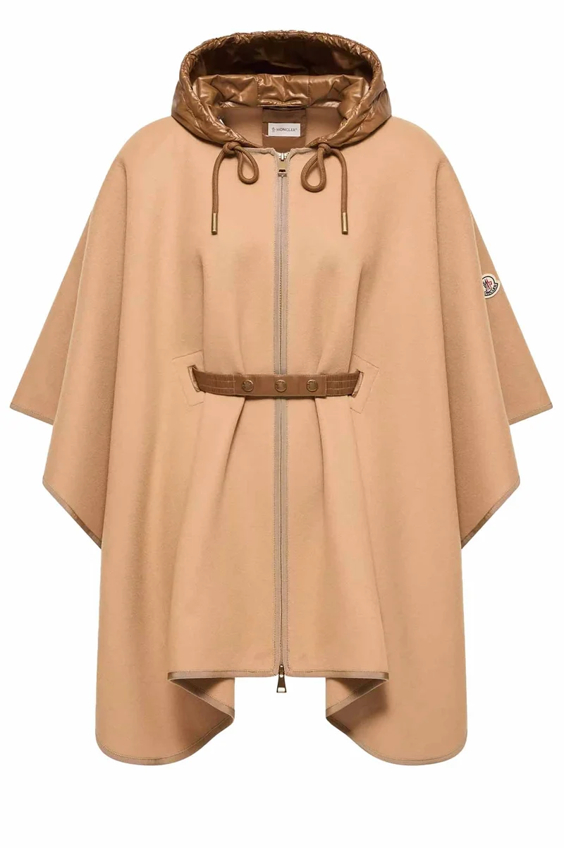 Moncler Damen Cape Beige