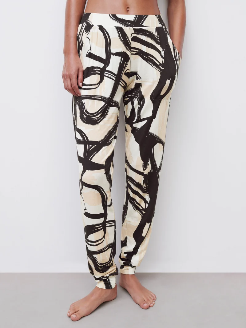 Femilet - Yara Hose mit Farbverlauf und mehrfarbigem Druck