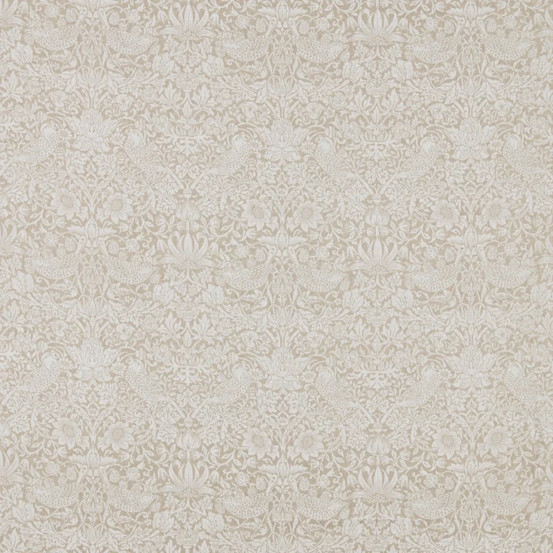 Erdbeerdieb Leinen - beige