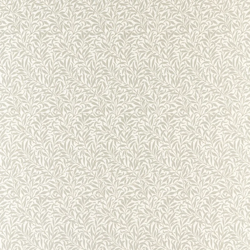 Weidenzweige Leinen - silber