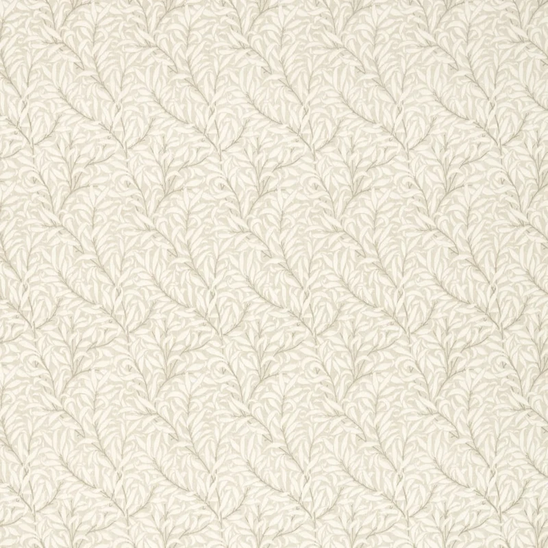 Weidenzweige Leinen - dunkelbeige