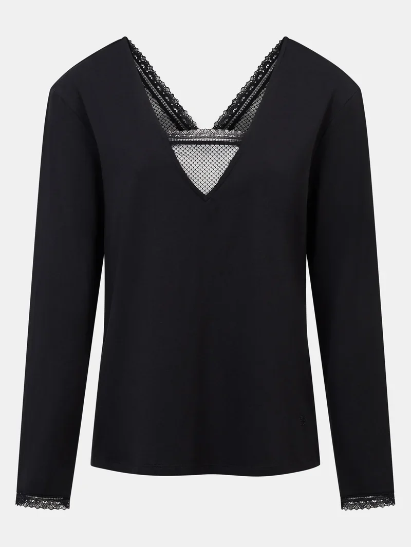 Chantelle - Romance Langarmshirt Schwarz