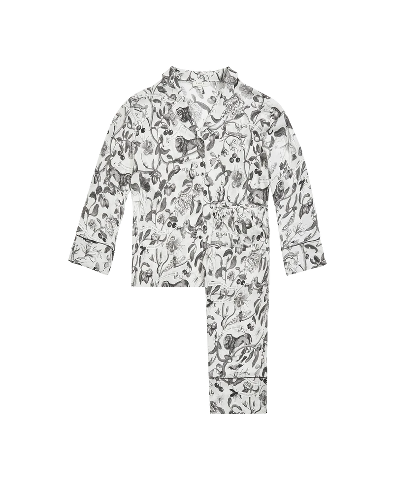 Tree of Life Monochrome Long Pyjamas