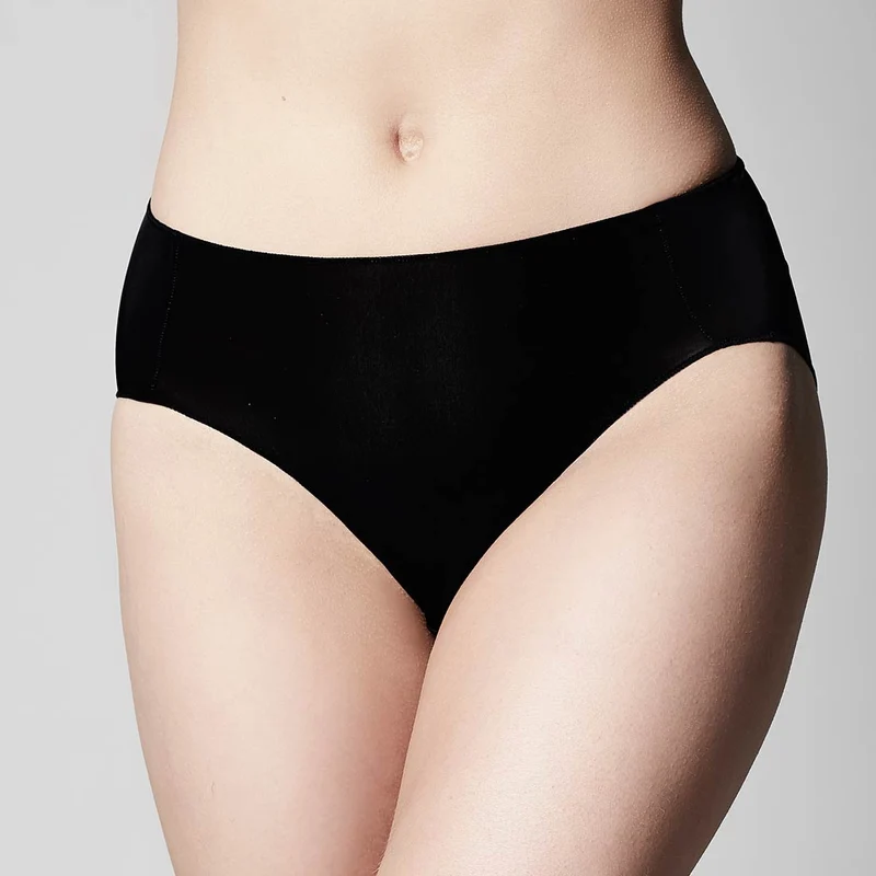 Classic Hi Cut Brief - Black