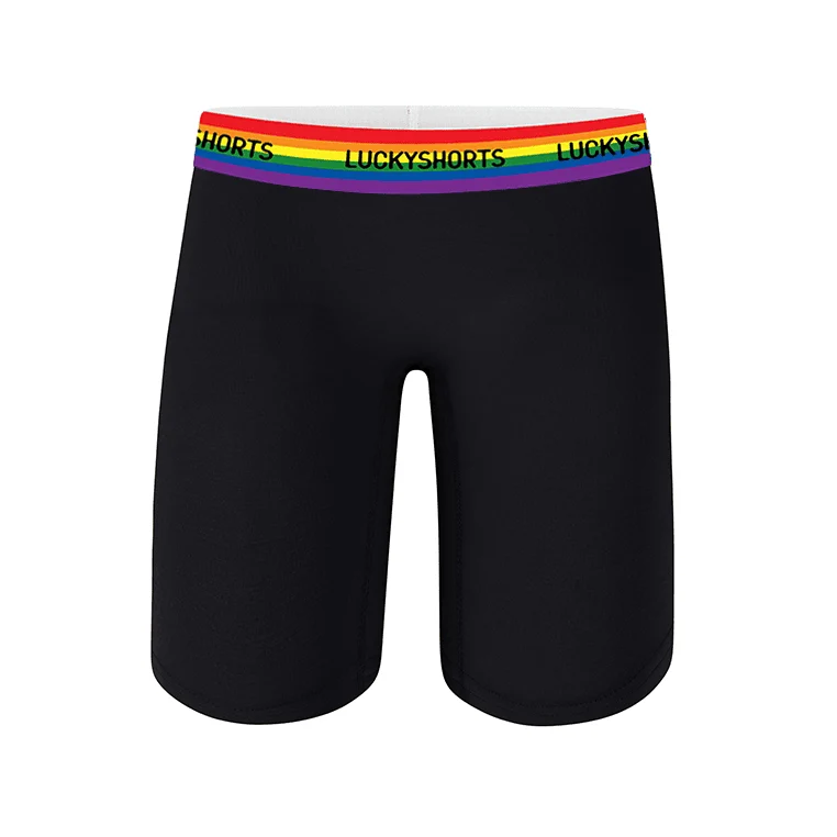 Homey Black + rainbow waistband