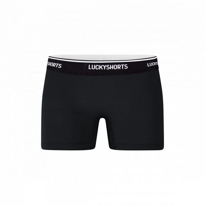 Vivid Black + black waistband