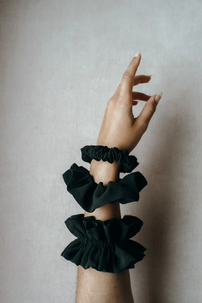 Scrunchie aus Restmaterial Geschenk