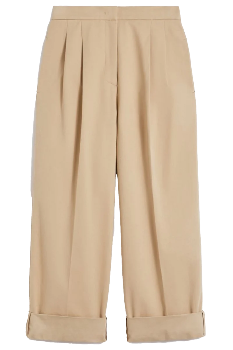 Weekend Max Mara Damen Hose Bronzo Beige