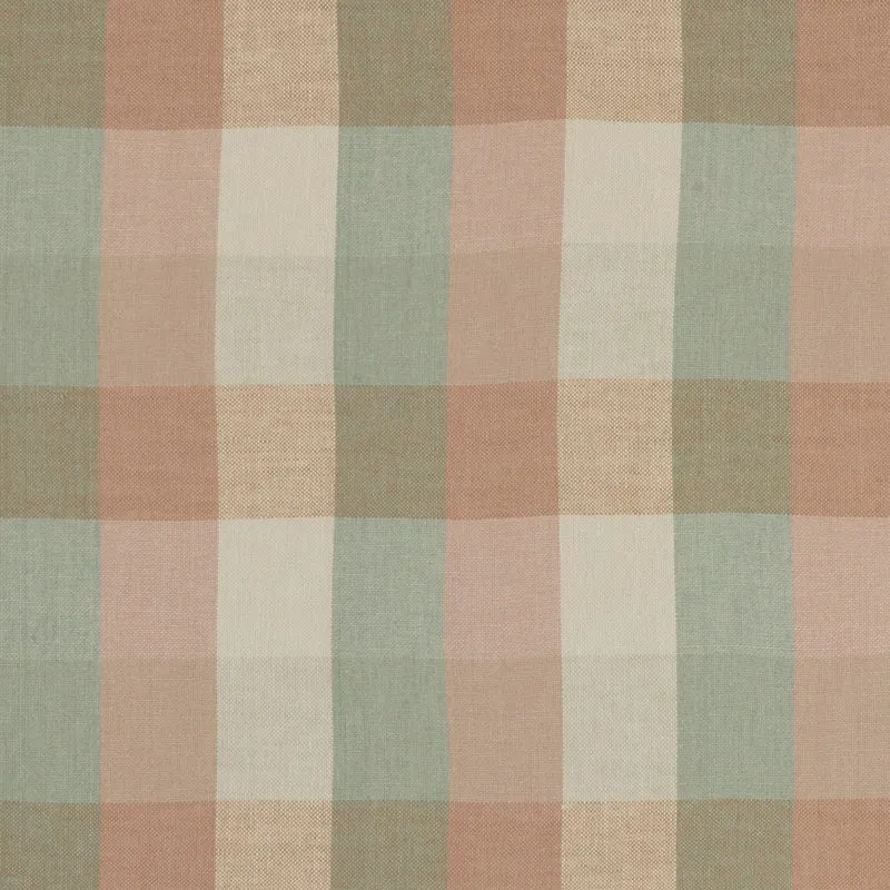 Linen Check - blush