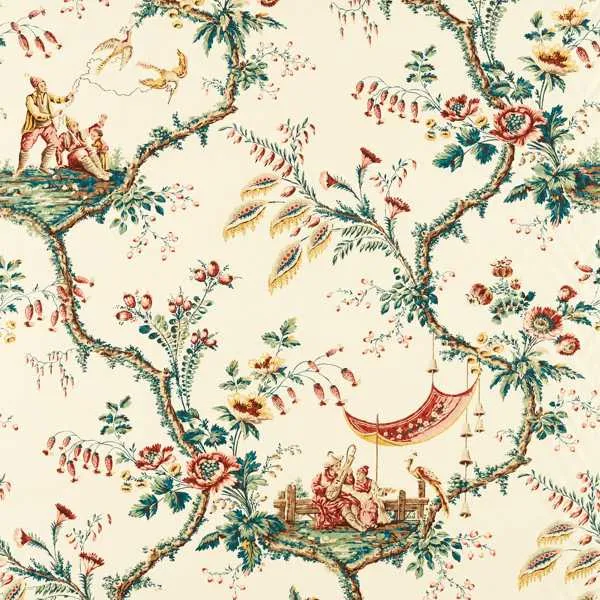 Chinoiserie - russet