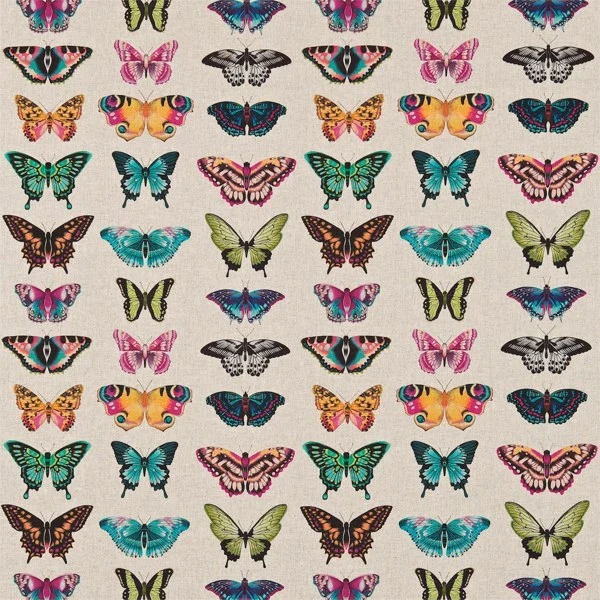 Dekostoff Papilio - bunt