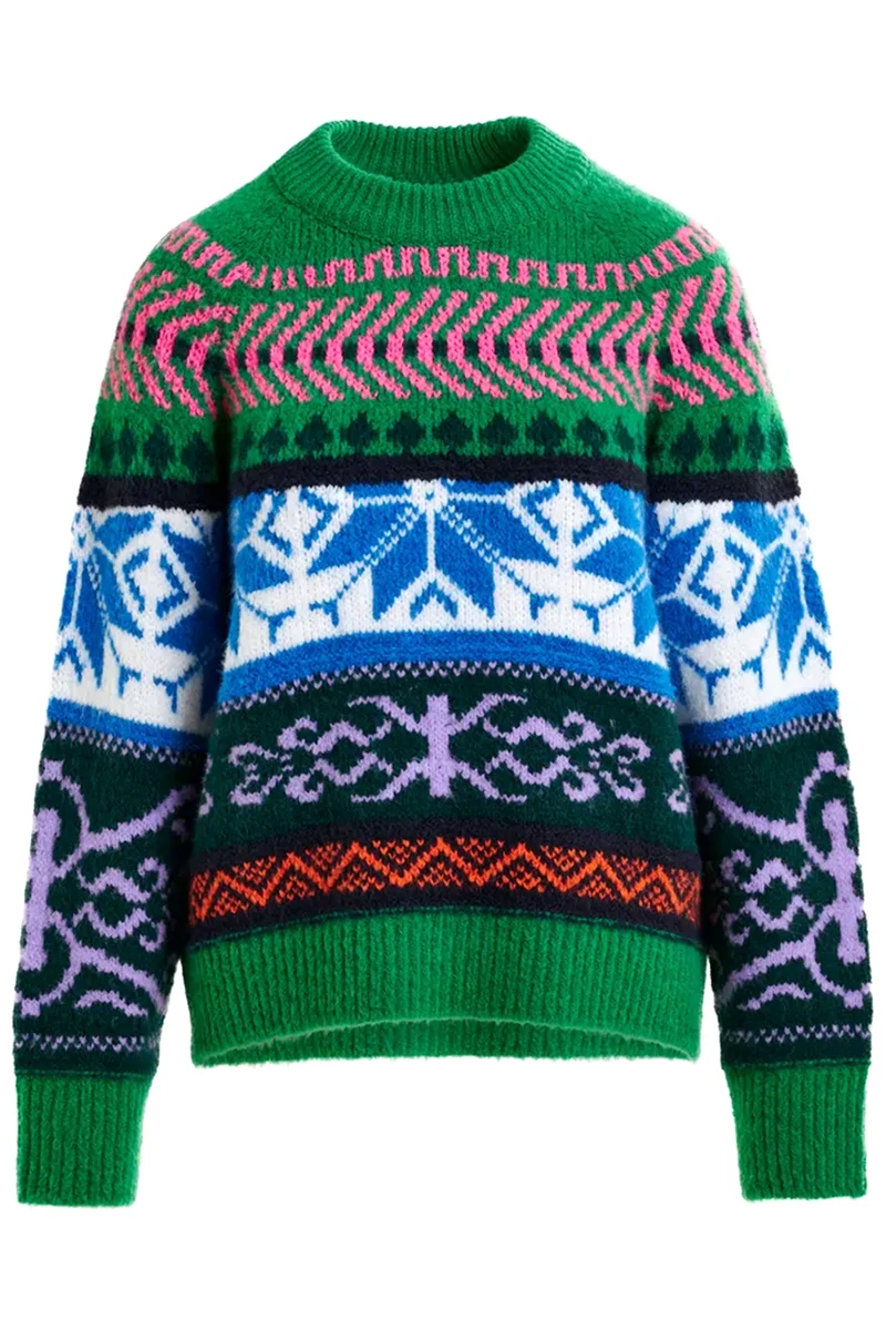 Essentiel Antwerp Damen Strickpullover Irelando Grün