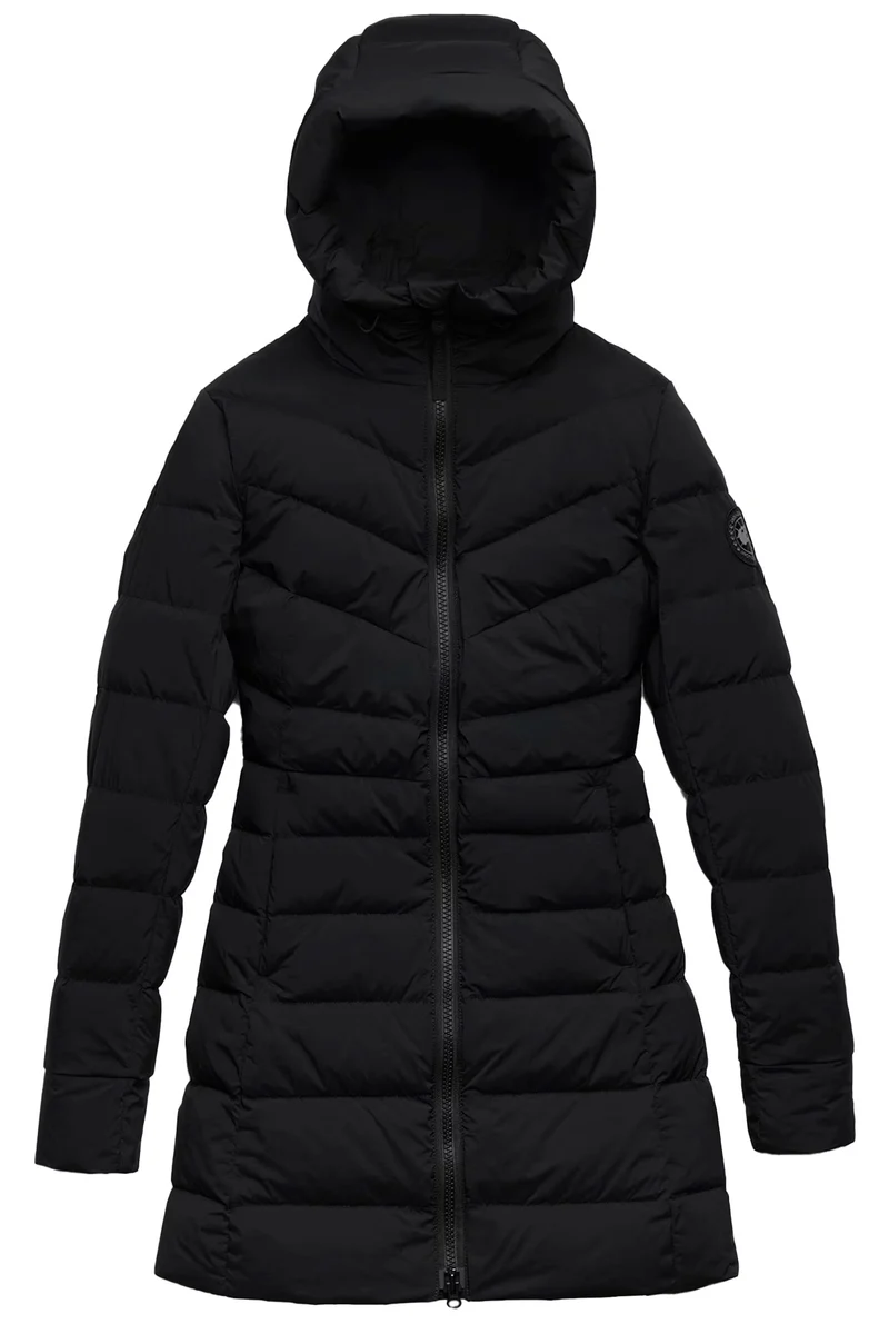 Canada Goose Damen Daunenparka Clair Black Label Schwarz