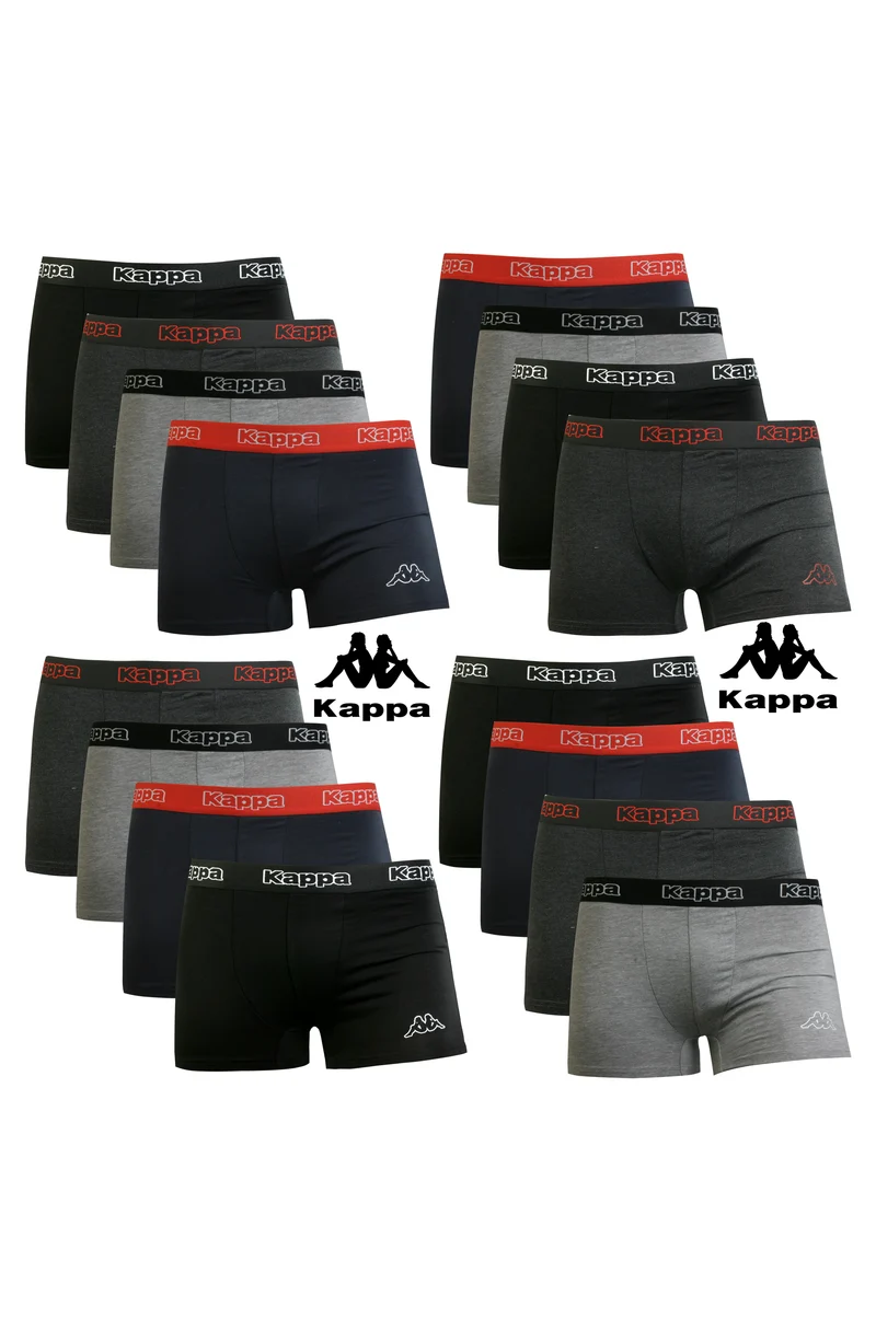 Kappa Boxershorts Retro Baumwolle Unterhose Unterwäsche Gemischt