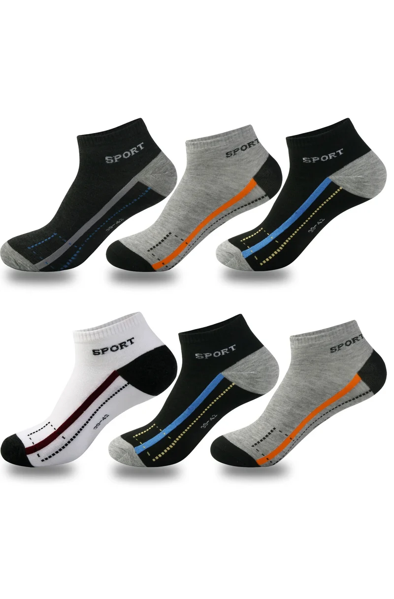 Sneaker Sport Socken Freizeit Socken Baumwolle Socken Kurzsocken #072