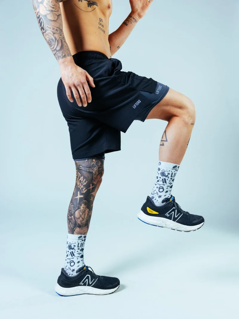 Hybrid 2-in-1 Sport Shorts Regular Cut