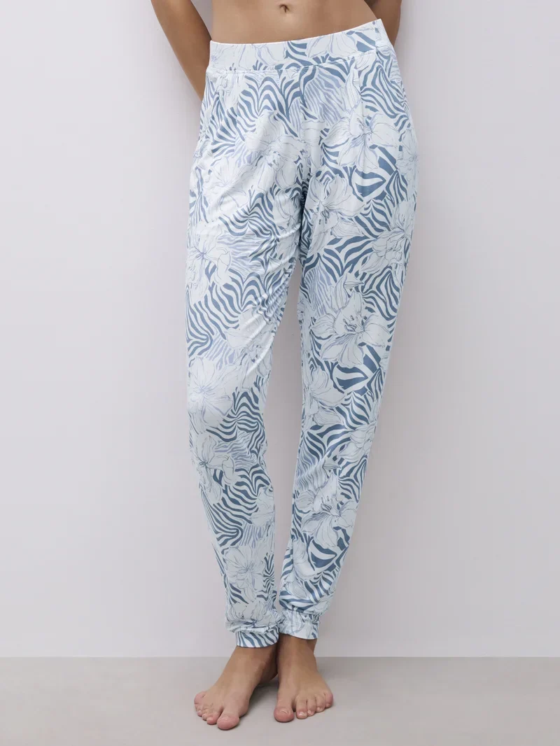 Femilet - Loraine Lange Hose Pastellblumen