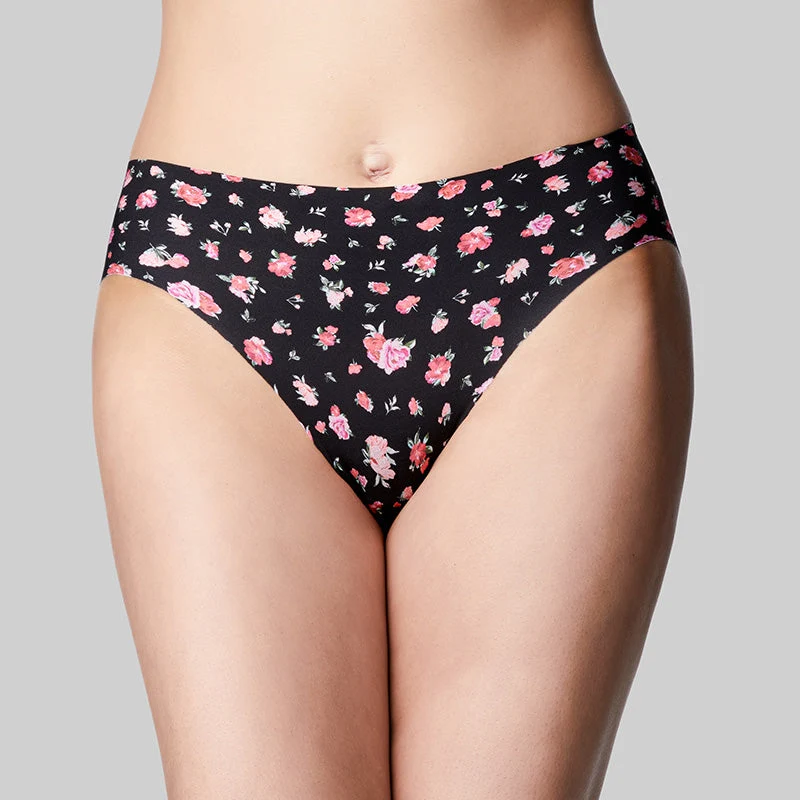 Precision Hi Cut Brief - Rosebud
