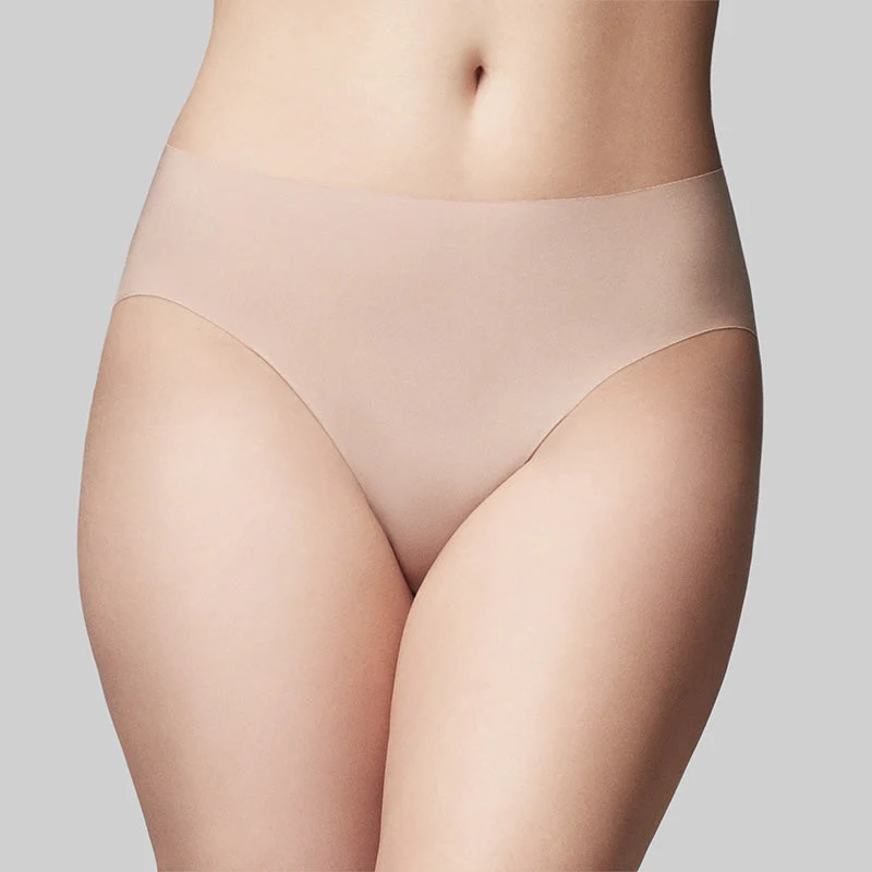 Precision Hi Cut Brief - Nude
