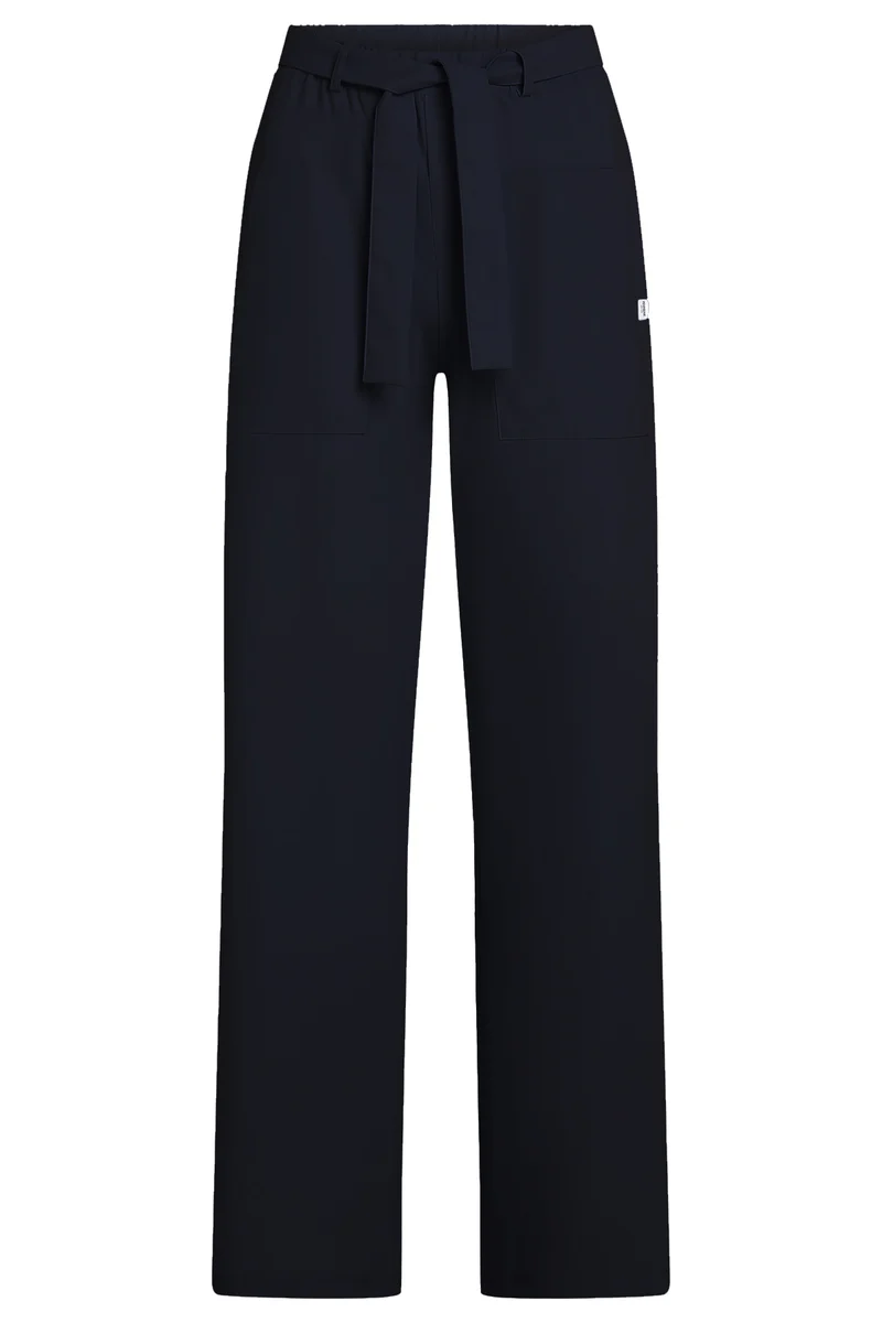 Penn & Ink N.Y Damen Hose Marine Blau