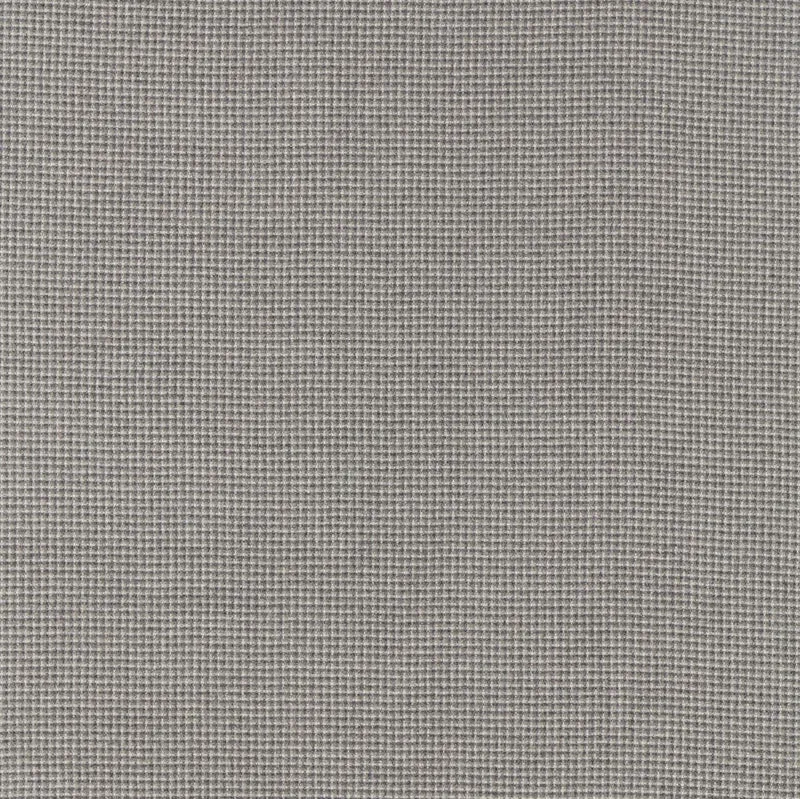 Wool Gingham - pewter grey