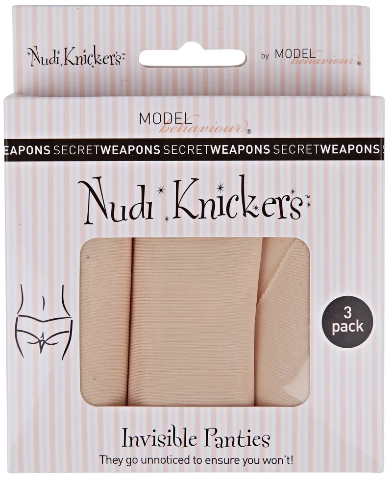 Geheimwaffen – Nudi Höschen 3er-Packung Nude