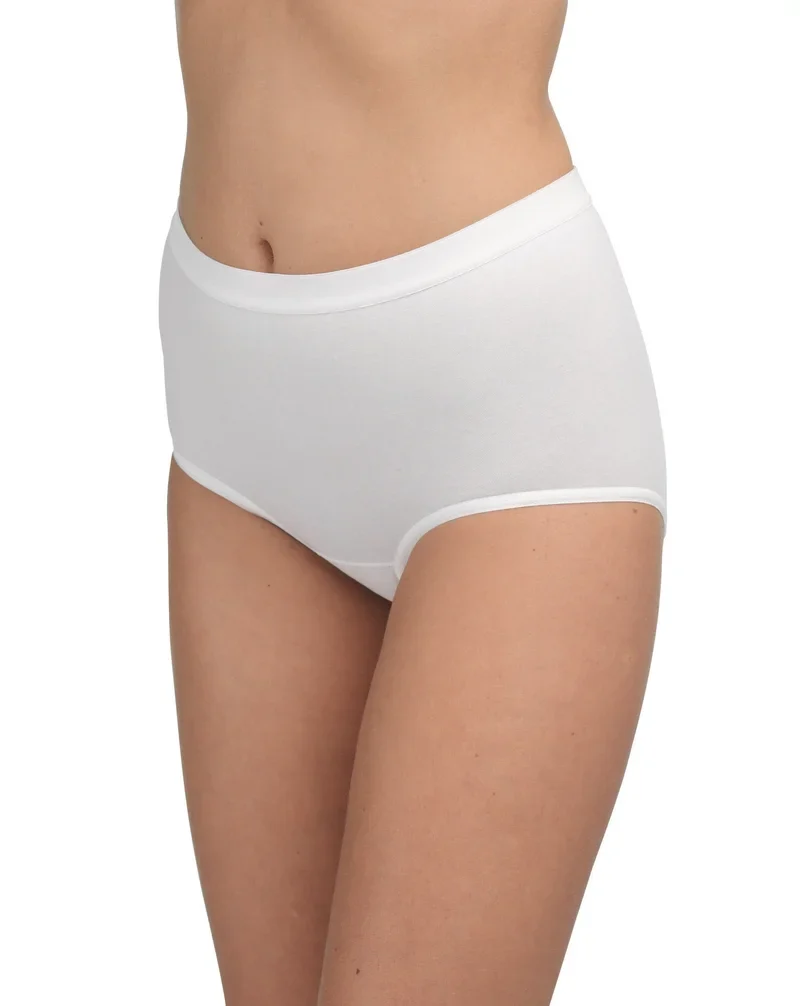 Blackspade - Essentials Ultimate Midi Brief 3er-Pack Weiß