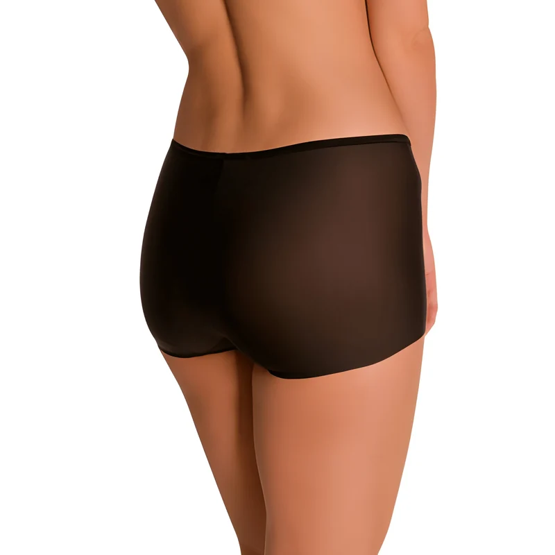 Naomi & Nicole Shapewear – Klassische Boyshort Schwarz